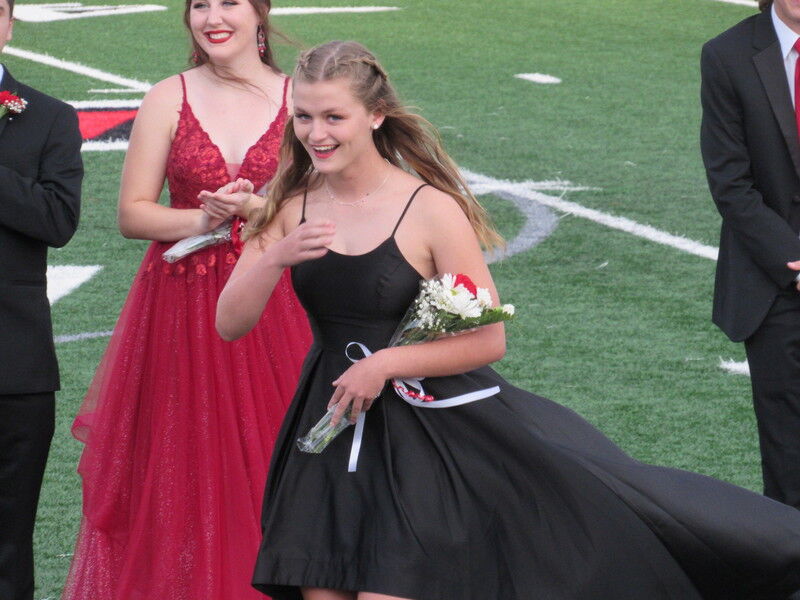 Hilldale royalty takes the field for Homecoming